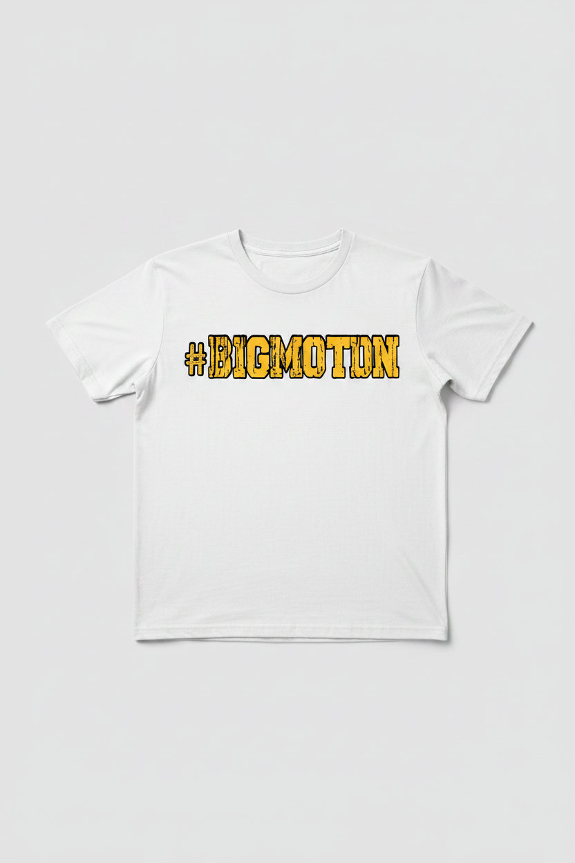 #BIGMOTION White T-Shirt