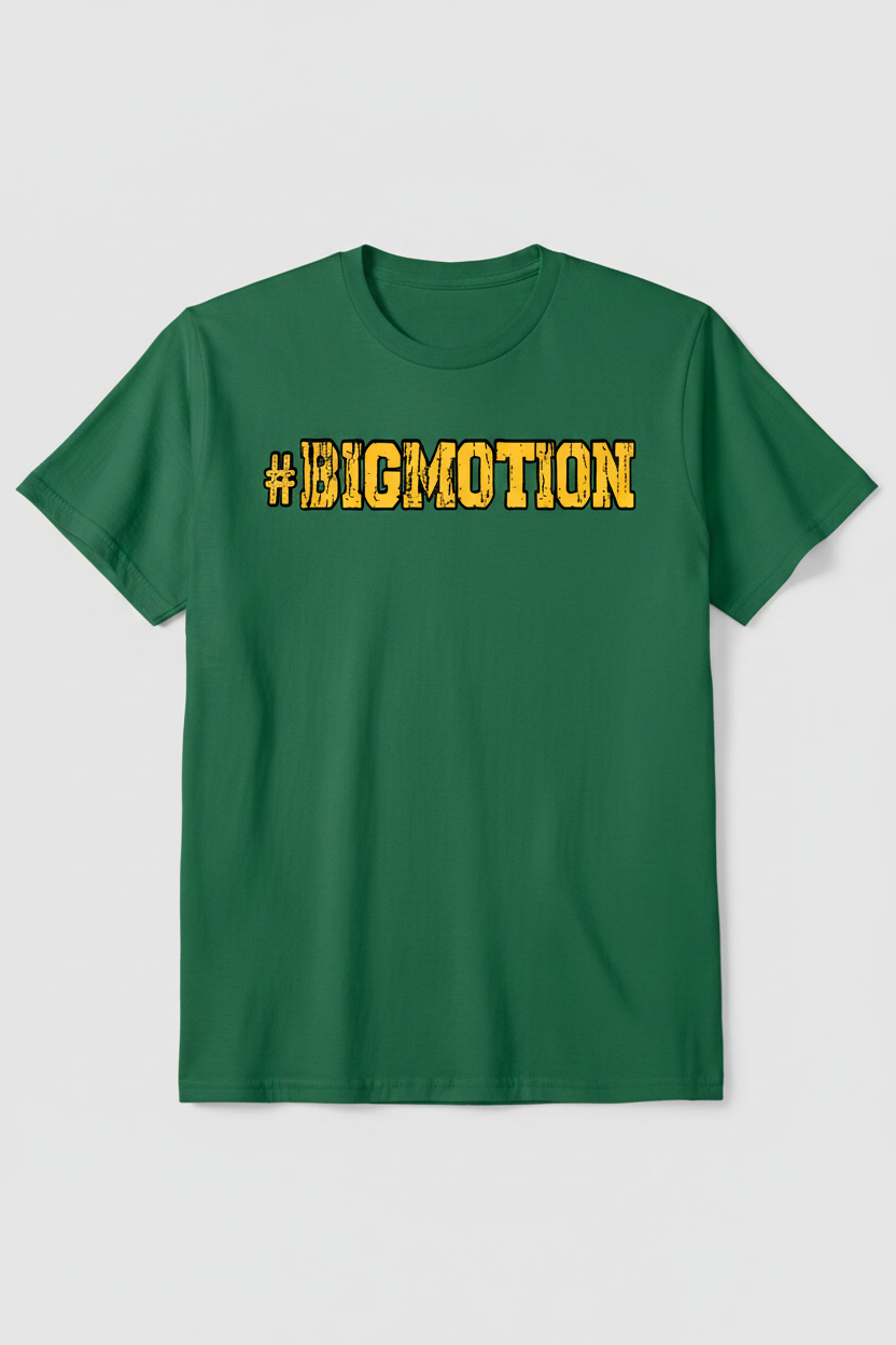 #BIGMOTION Forest Green T-Shirt