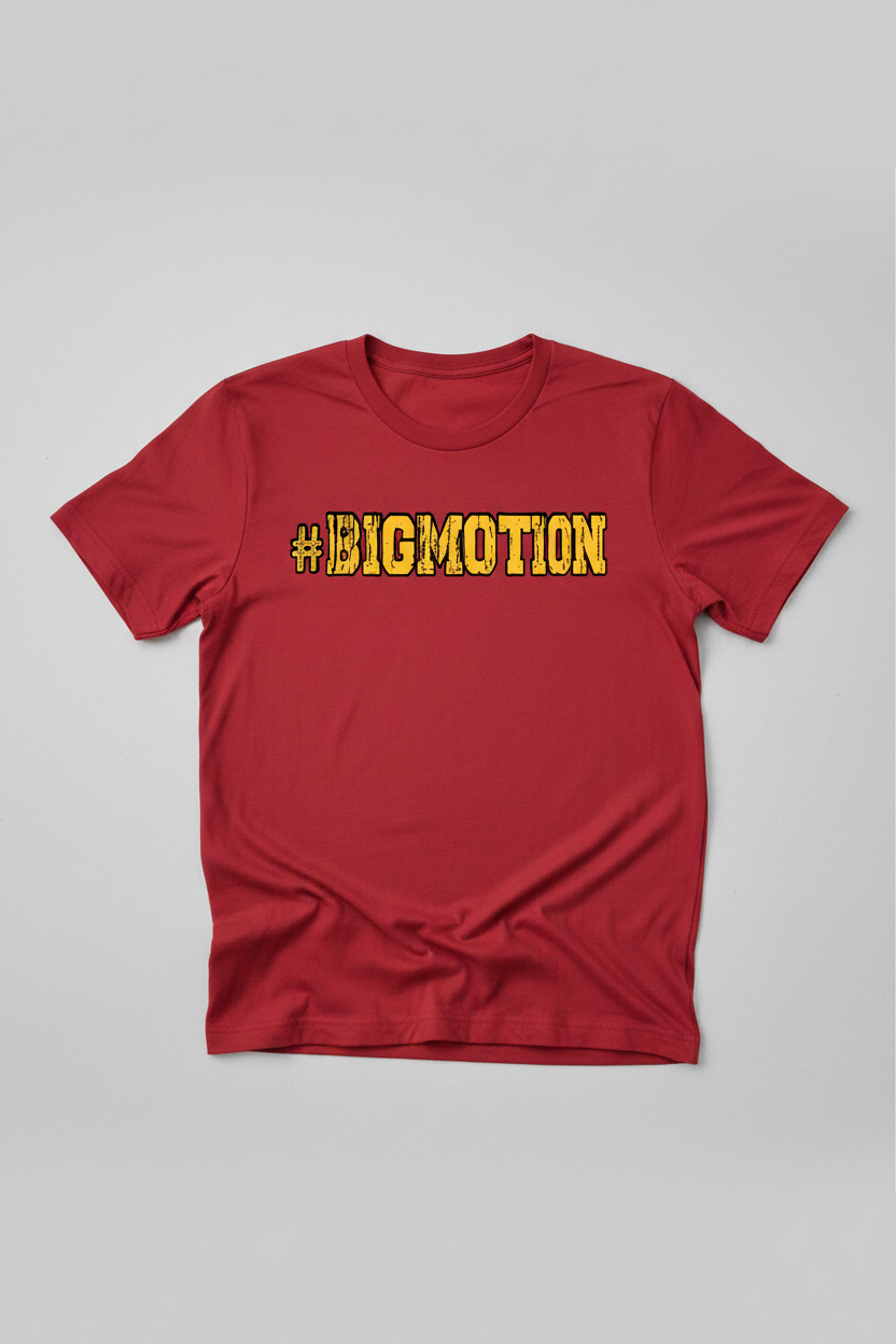 #BIGMOTION Red T-Shirt